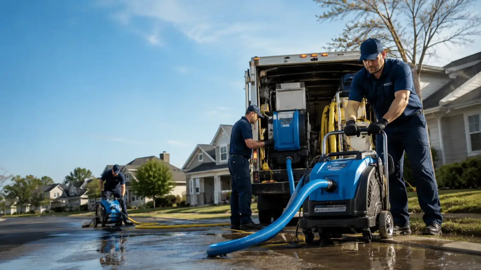 Flood Damage Cleanup in Hacker Valley, WV